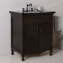 Load image into Gallery viewer, 30 in Single sink vanity-manufactured wood-sable walnut - 9011-30-SW-BG