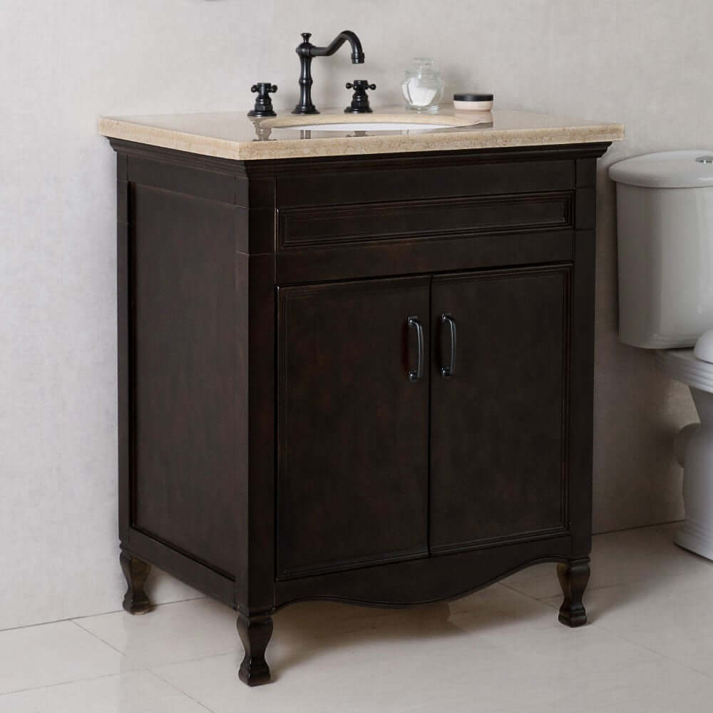 30 in Single sink vanity-manufactured wood-sable walnut - 9011-30-SW-CM