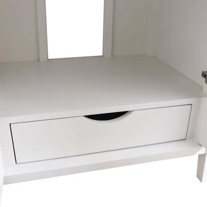 30 in Single sink vanity-manufactured wood-white - 9009-30-WH-BG