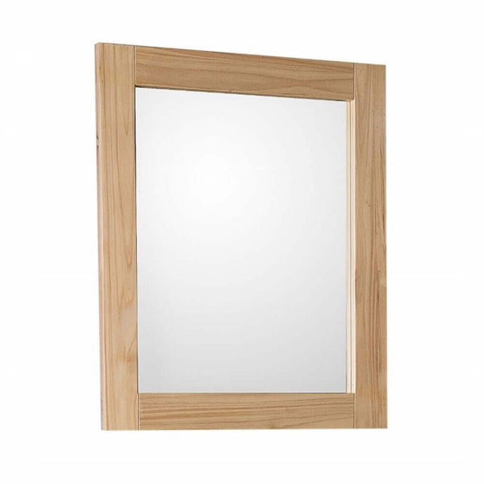 Rectangular frame mirror-solid fir-natural - 9905-M-NL