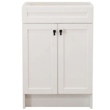 Load image into Gallery viewer, 23 in. Single Sink Foldable Vanity Cabinet, White Finish - F23A-BL-CAB
