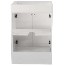 Load image into Gallery viewer, 23 in. Single Sink Foldable Vanity Cabinet, White Finish - F23A-BN-CAB
