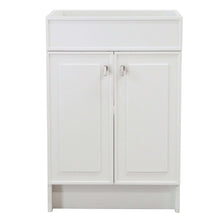 Load image into Gallery viewer, 23 in. Single Sink Foldable Vanity Cabinet, White Finish - F23B-BN-CAB