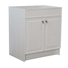 Load image into Gallery viewer, 30 in. Single Sink Foldable Vanity Cabinet, White Finish - F30B-BN-CAB