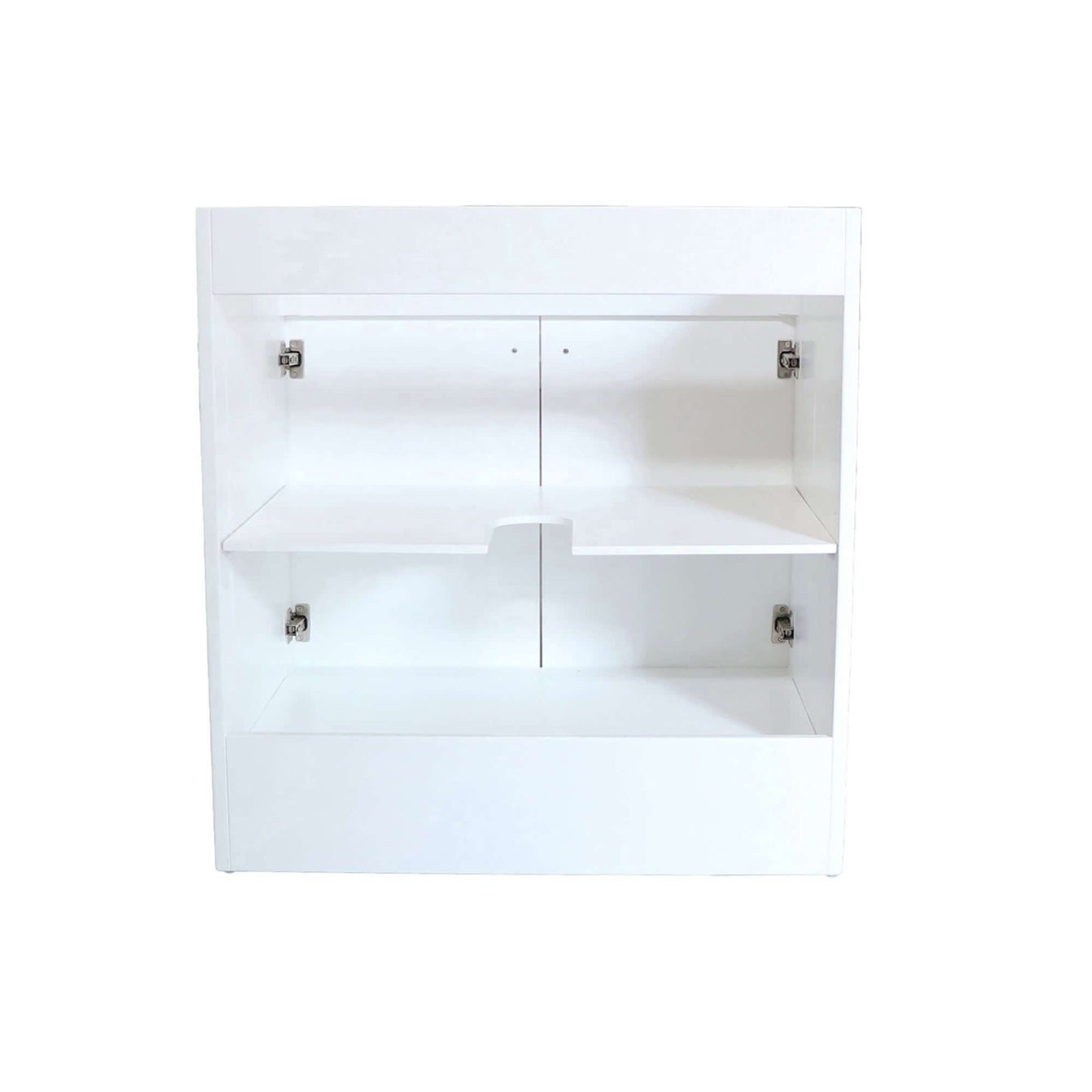 30 in. Single Sink Foldable Vanity Cabinet, White Finish - F30B-GD-CAB