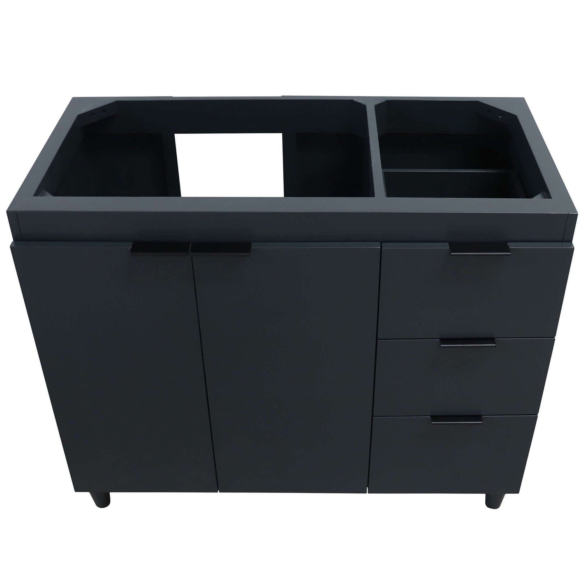 38.5 in. Single Sink Vanity in Dark Gray - Cabinet Only - G3918-DG-CAB