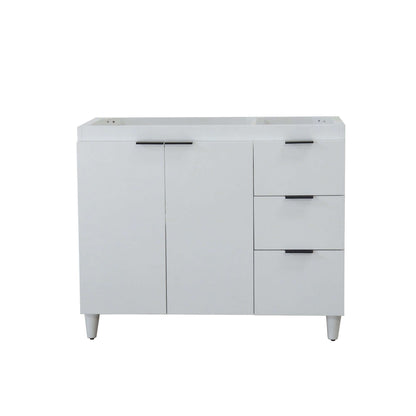 38.5 in. Single Sink Vanity in French Gray - Cabinet Only - G3918-FG-CAB