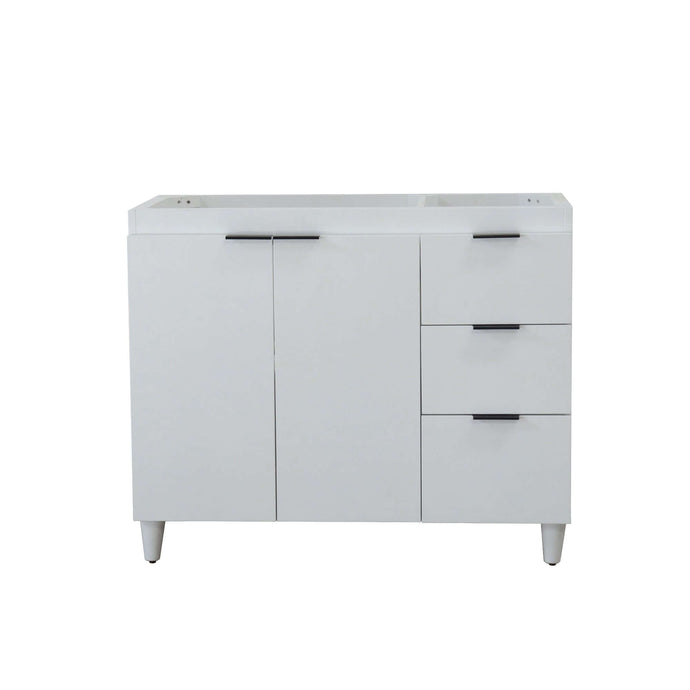 38.5 in. Single Sink Vanity in French Gray - Cabinet Only - G3918-FG-CAB