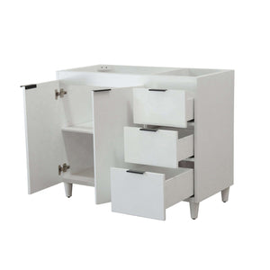 38.5 in. Single Sink Vanity in French Gray - Cabinet Only - G3918-FG-CAB