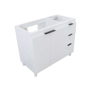 38.5 in. Single Sink Vanity in White - Cabinet Only - G3918-WH-CAB