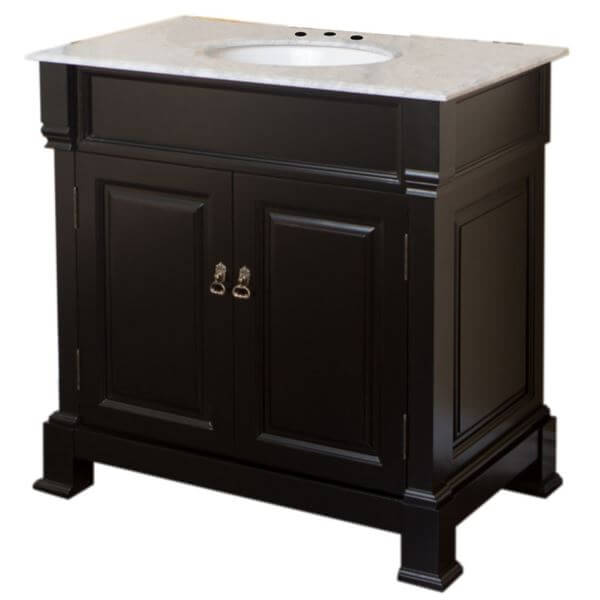 36 in Single sink vanity-wood-espresso - 205036-ES