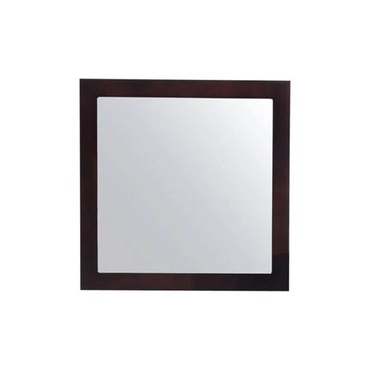 Nova 28" Framed Square Brown Mirror - 31321529-MR-B