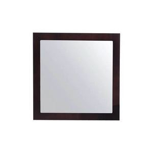 Nova 28" Framed Square Brown Mirror - 31321529-MR-B