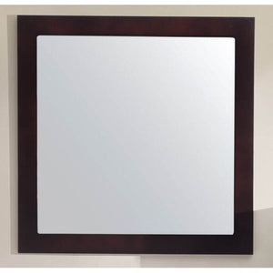 Nova 28" Framed Square Brown Mirror - 31321529-MR-B