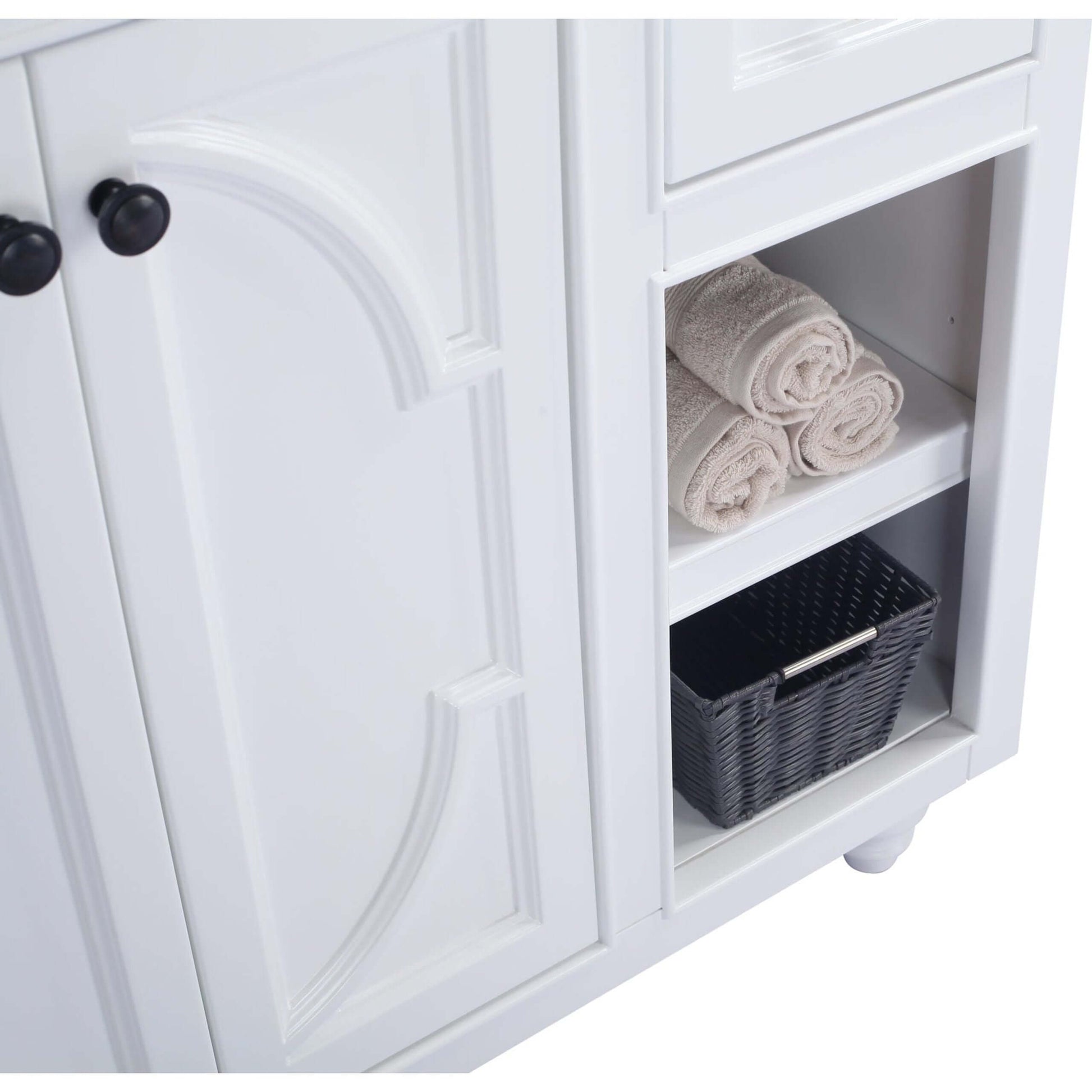 Odyssey 36" White Bathroom Vanity Cabinet - 313613-36W