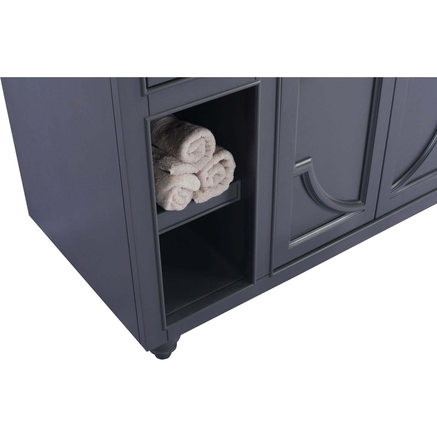 Odyssey 48" Maple Grey Bathroom Vanity Cabinet - 313613-48G