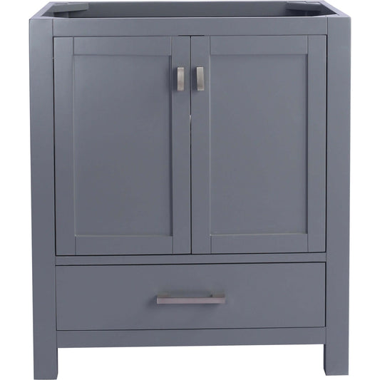 Wilson 30" Grey Bathroom Vanity Cabinet - 313ANG-30G