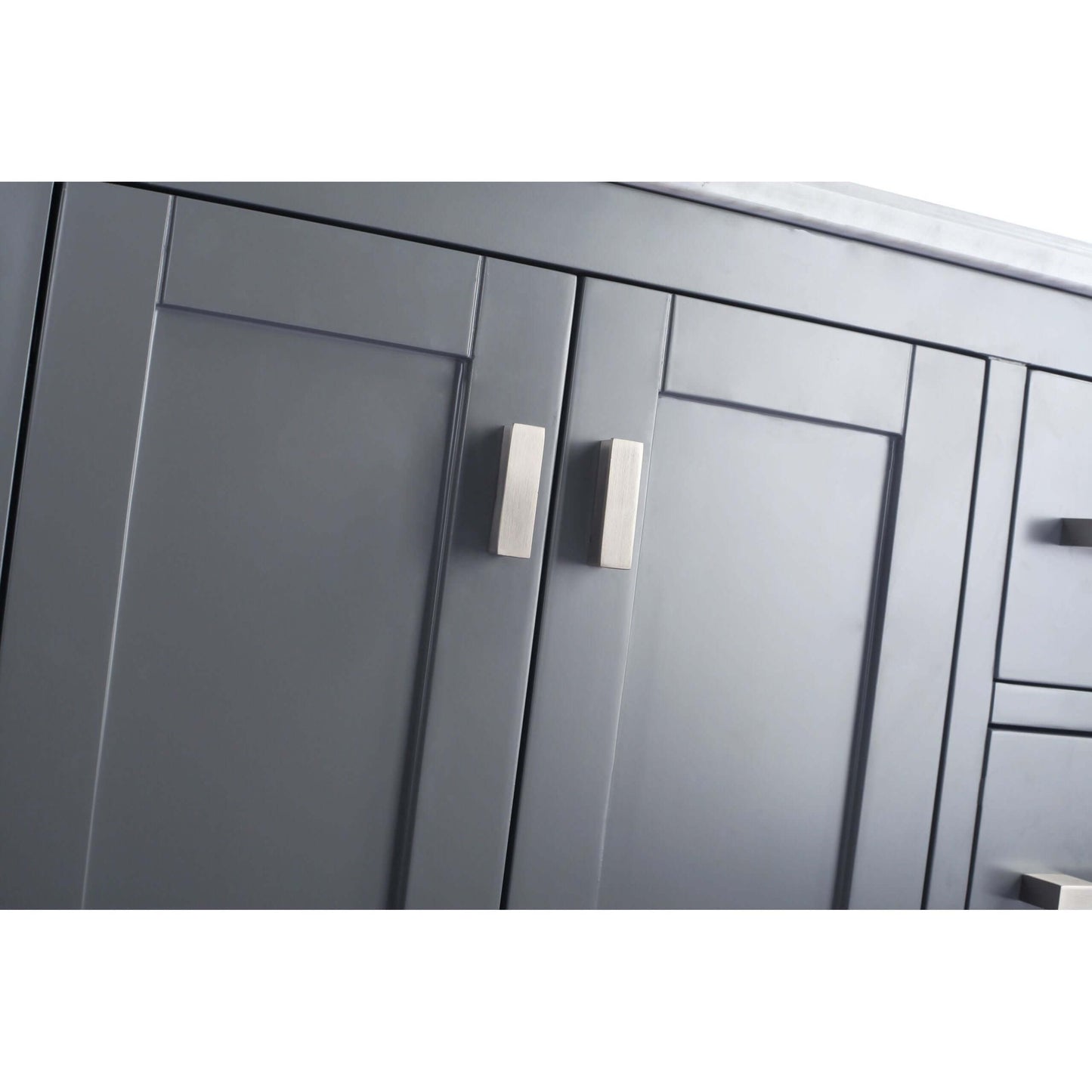 Wilson 42" Grey Bathroom Vanity Cabinet - 313ANG-42G