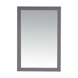 Sterling 24" Framed Rectangular Maple Grey Mirror - 313FF-2430MG