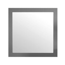 Load image into Gallery viewer, Sterling 30&quot; Framed Square Maple Grey Mirror - 313FF-3030MG