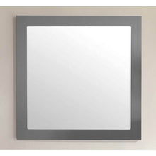 Load image into Gallery viewer, Sterling 30&quot; Framed Square Maple Grey Mirror - 313FF-3030MG