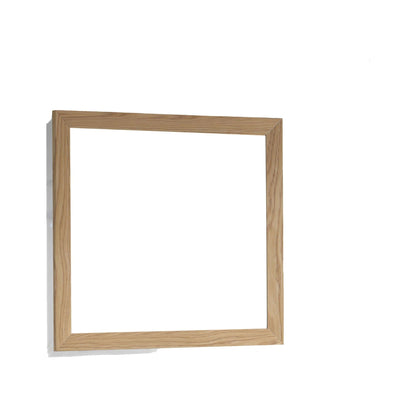 Sterling 36" Framed Rectangular California White Oak Mirror - 313FF-3630CO