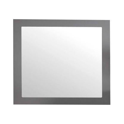 Sterling 36" Framed Rectangular Grey Mirror - 313FF-3630G