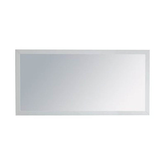 Sterling 60" Framed Rectangular White Mirror - 313FF-6030W