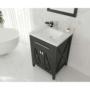Wimbledon 24" Espresso Bathroom Vanity Cabinet - 313YG319-24E