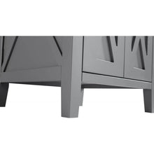 Load image into Gallery viewer, Wimbledon 24&quot; Grey Bathroom Vanity with Black Wood Marble Countertop - 313YG319-24G-BW