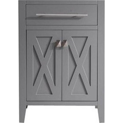 Wimbledon 24" Grey Bathroom Vanity Cabinet - 313YG319-24G