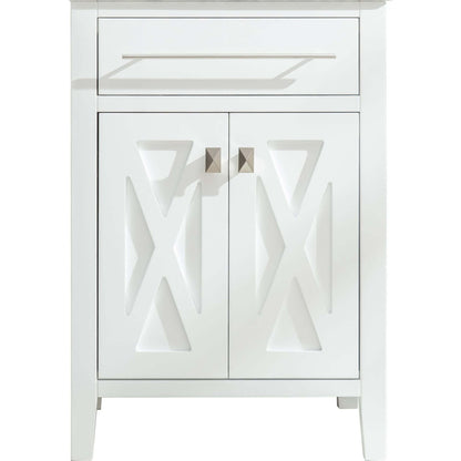 Wimbledon 24" White Bathroom Vanity Cabinet - 313YG319-24W