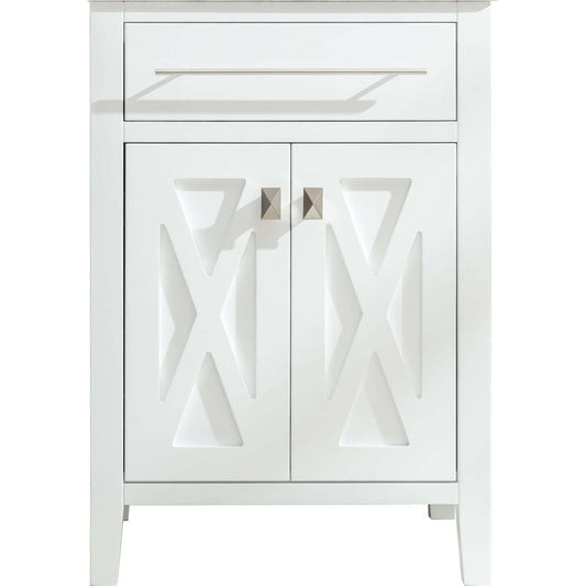 Wimbledon 24" White Bathroom Vanity Cabinet - 313YG319-24W