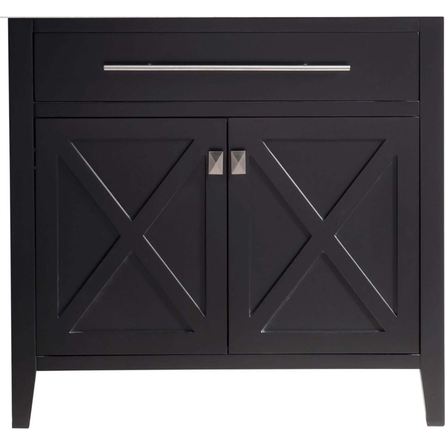 Wimbledon 36" Espresso Bathroom Vanity Cabinet - 313YG319-36E