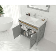 Load image into Gallery viewer, Wimbledon 36&quot; Grey Bathroom Vanity Cabinet - 313YG319-36G