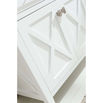 Wimbledon 36" White Bathroom Vanity Cabinet - 313YG319-36W