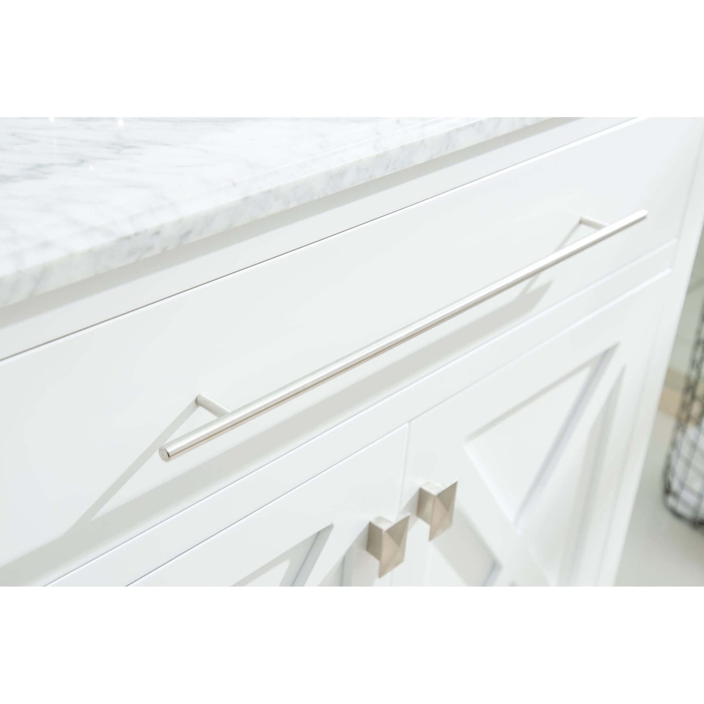 Wimbledon 36" White Bathroom Vanity Cabinet - 313YG319-36W