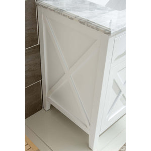 Wimbledon 36" White Bathroom Vanity Cabinet - 313YG319-36W