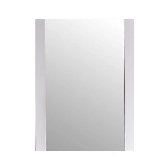 Rushmore 24" Rectangular White Mirror - 313YG409-MR-W