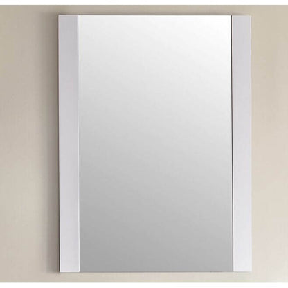 Rushmore 24" Rectangular White Mirror - 313YG409-MR-W