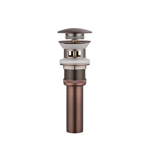 Upc Faucet With Drain-Brown Bronze - ZY8001-BB