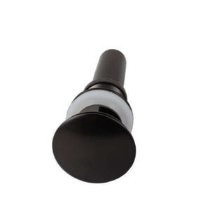 Upc Faucet With Drain-Oil Rubber Black - ZY6051-OR