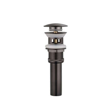 Load image into Gallery viewer, Upc Faucet With Drain-Oil Rubber Black - ZY1008-OR