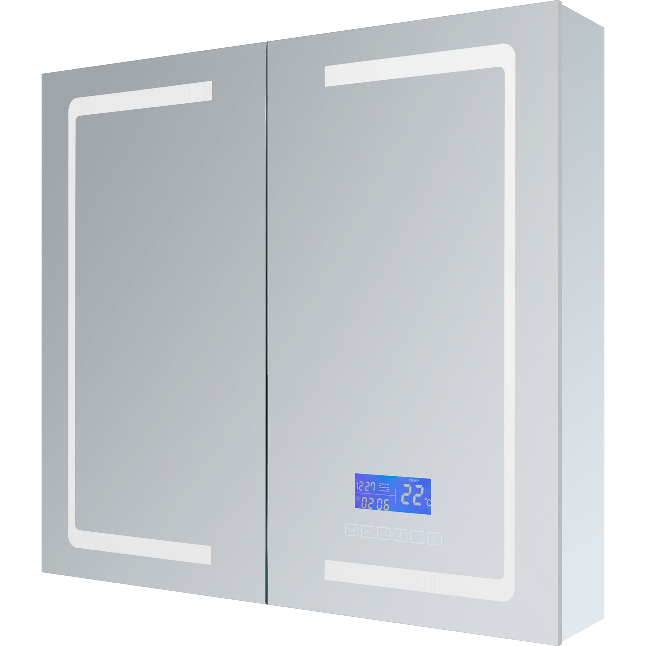 Bracciano 36" Wide x 32" Tall LED Medicine Cabinet w/ Defogger - LB3632LEDMC