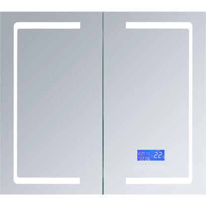 Bracciano 36" Wide x 32" Tall LED Medicine Cabinet w/ Defogger - LB3632LEDMC