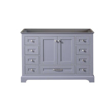 Load image into Gallery viewer, Dukes 48&quot; Dark Grey Vanity Cabinet Only - LD342248SB00000