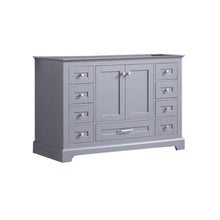 Load image into Gallery viewer, Dukes 48&quot; Dark Grey Vanity Cabinet Only - LD342248SB00000