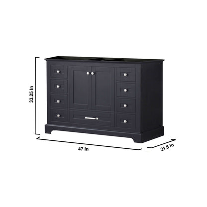 Dukes 48" Espresso Vanity Cabinet Only - LD342248SG00000