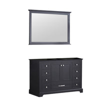 Load image into Gallery viewer, Dukes 48&quot; Espresso Single Vanity, no Top and 46&quot; Mirror - LD342248SG00M46