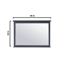Load image into Gallery viewer, Dukes 48&quot; Espresso Single Vanity, no Top and 46&quot; Mirror - LD342248SG00M46